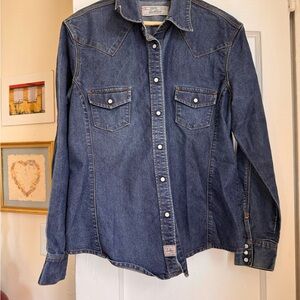 Levi's Classic Blue Denim Shirt
